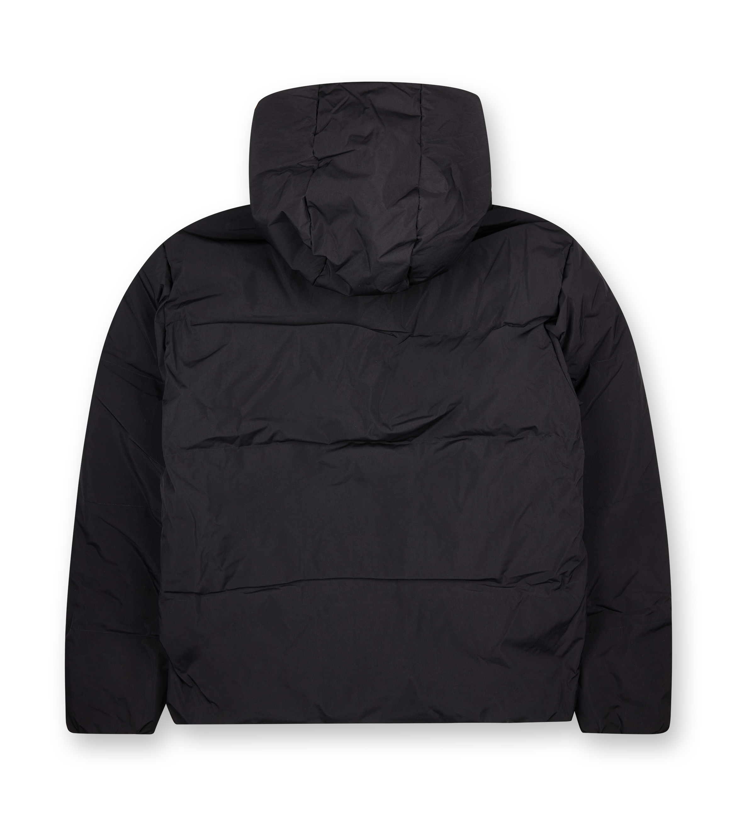 Logo Puffer Jacket Black