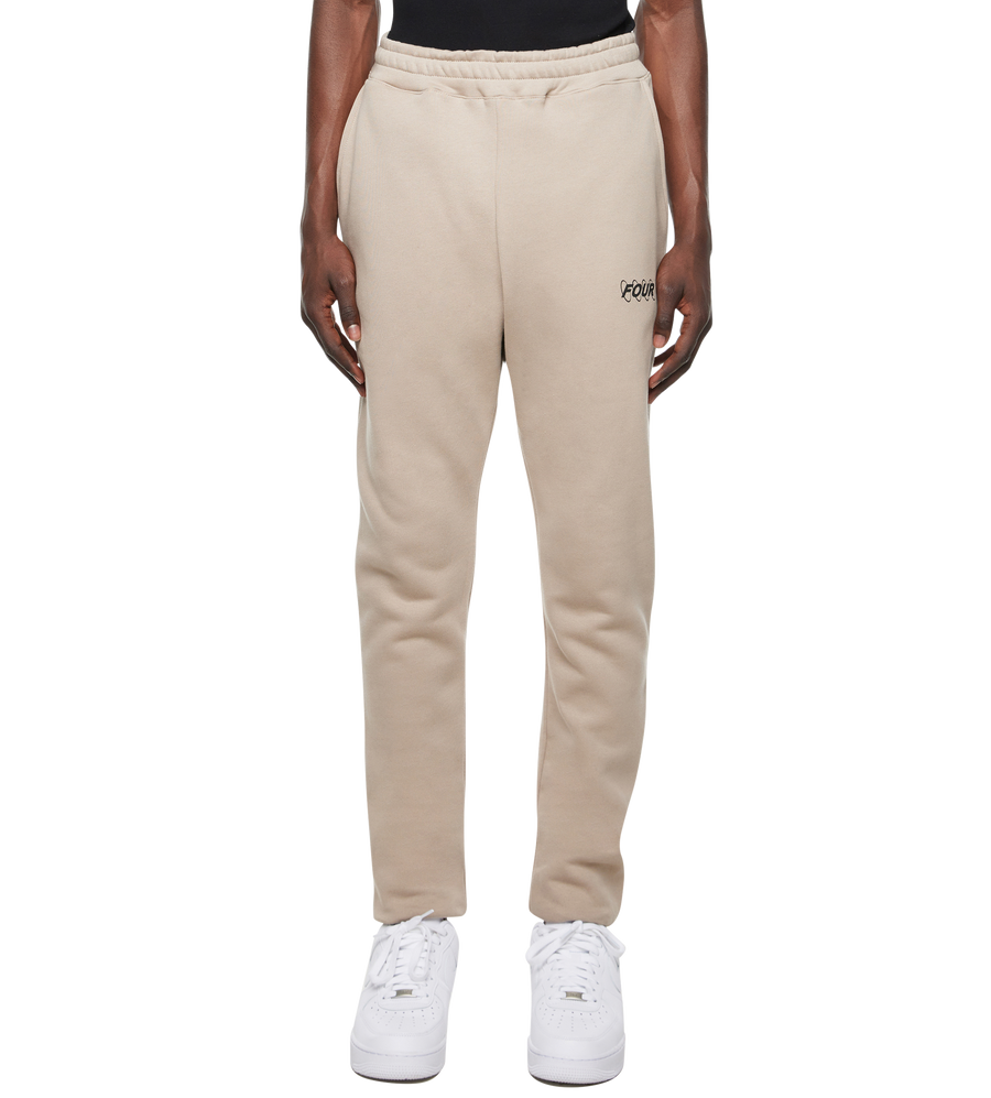 Circles Logo Sweatpants Vintage Khaki