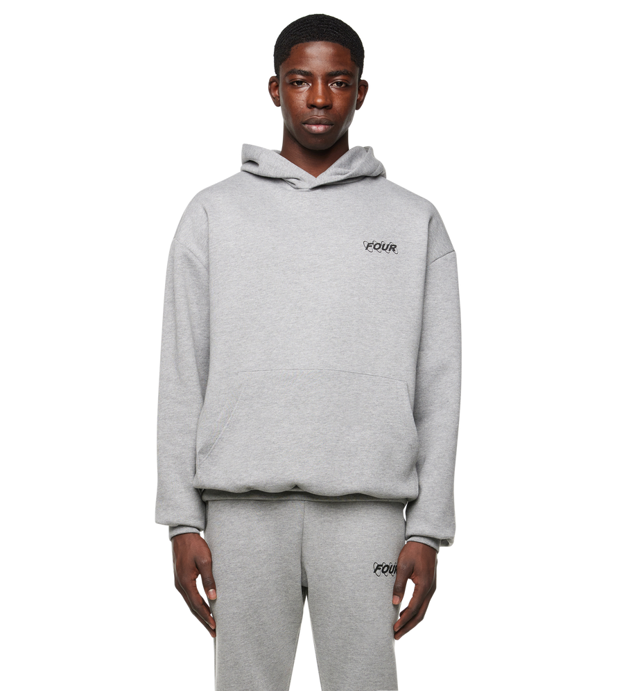 Circles Logo Hoodie Grey