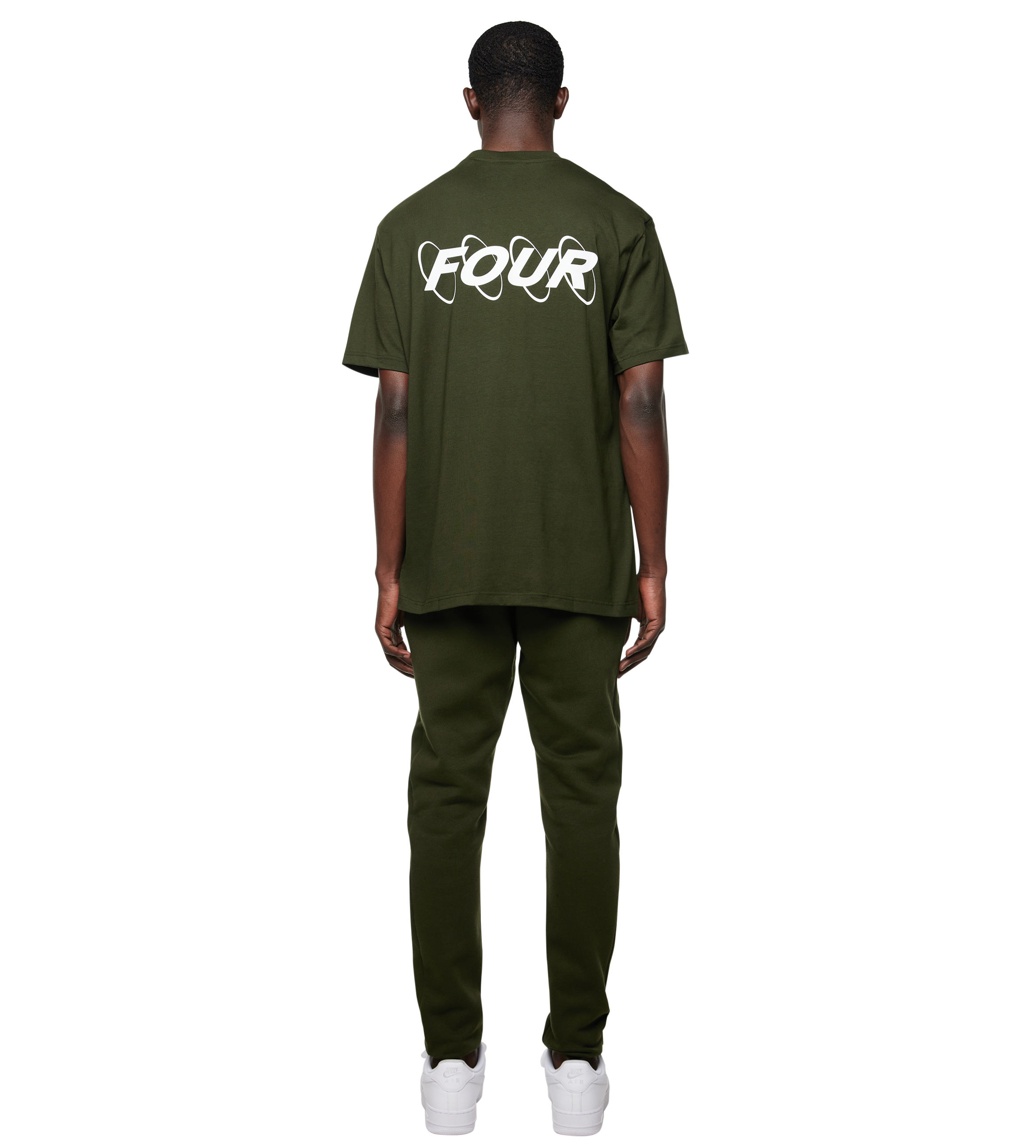 Circles Logo T-shirt Army Green