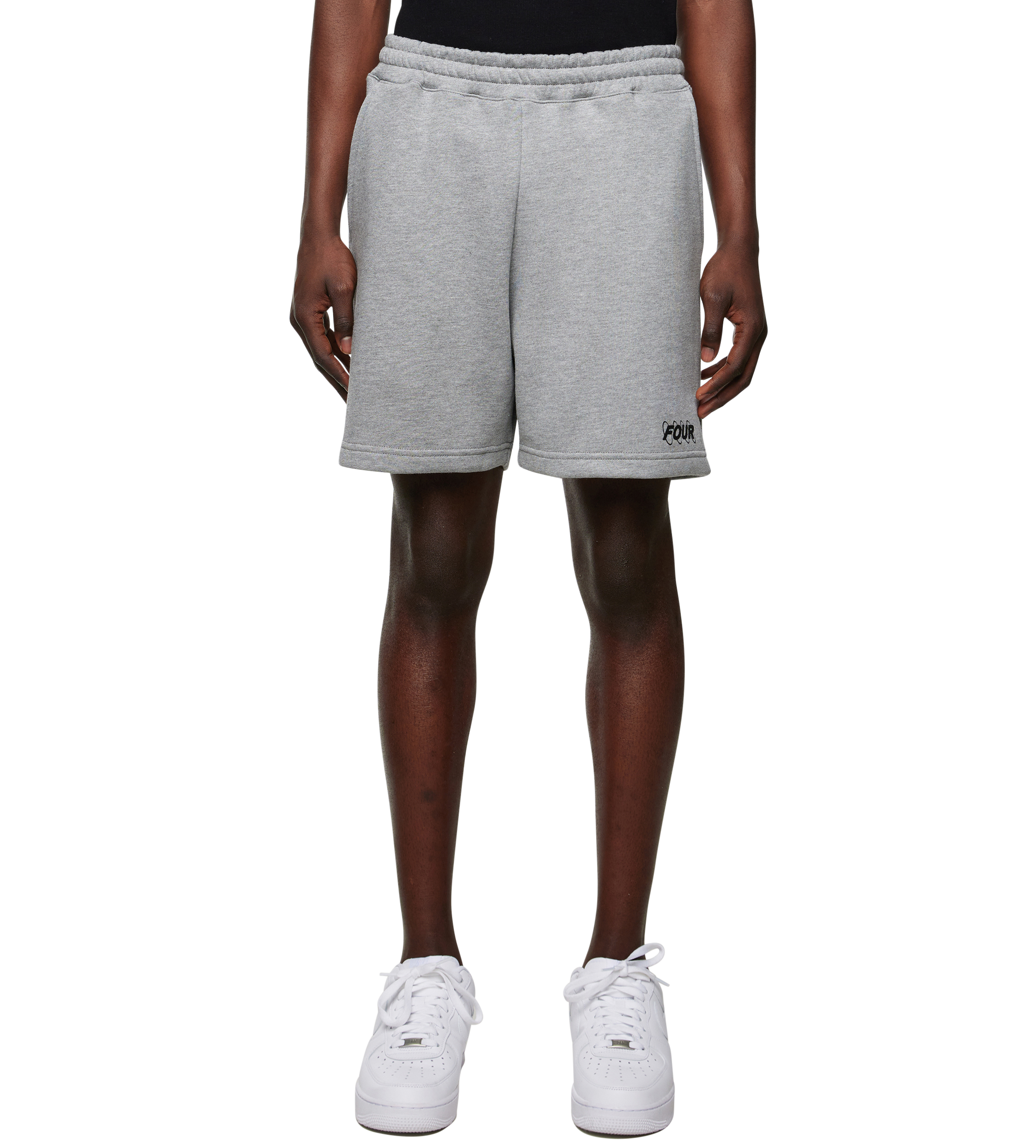 Circles Logo Shorts Grey