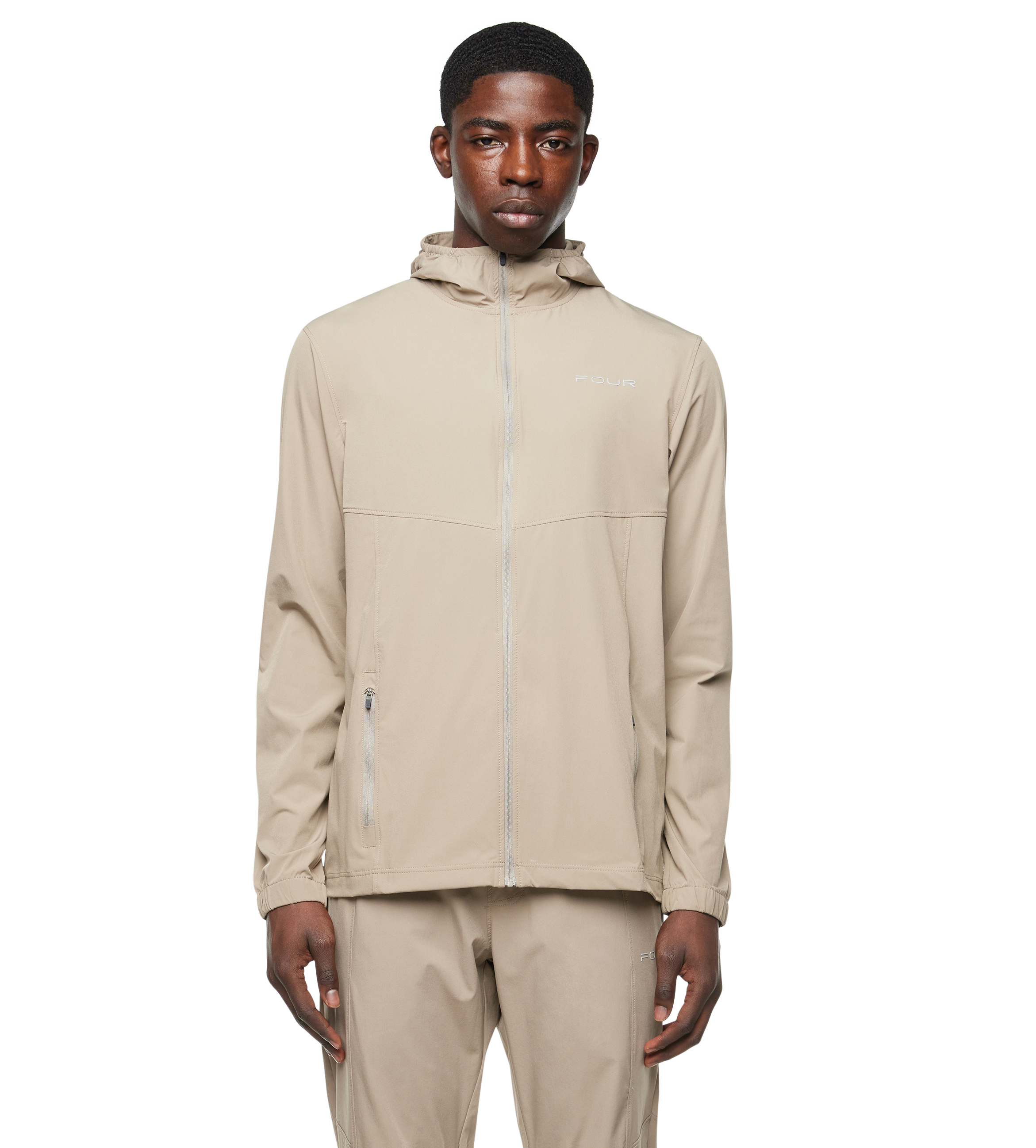 Sportswear Trackjacket Taupe Beige