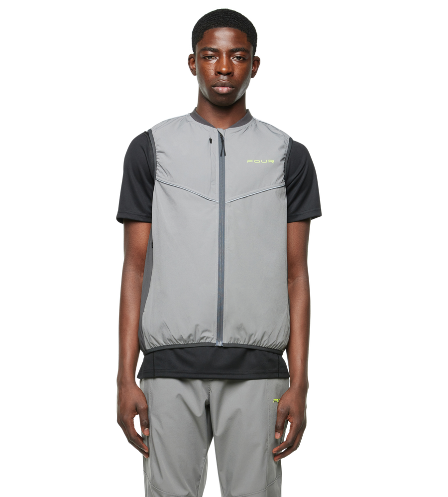 Sportswear Reflective Vest Multi Grey