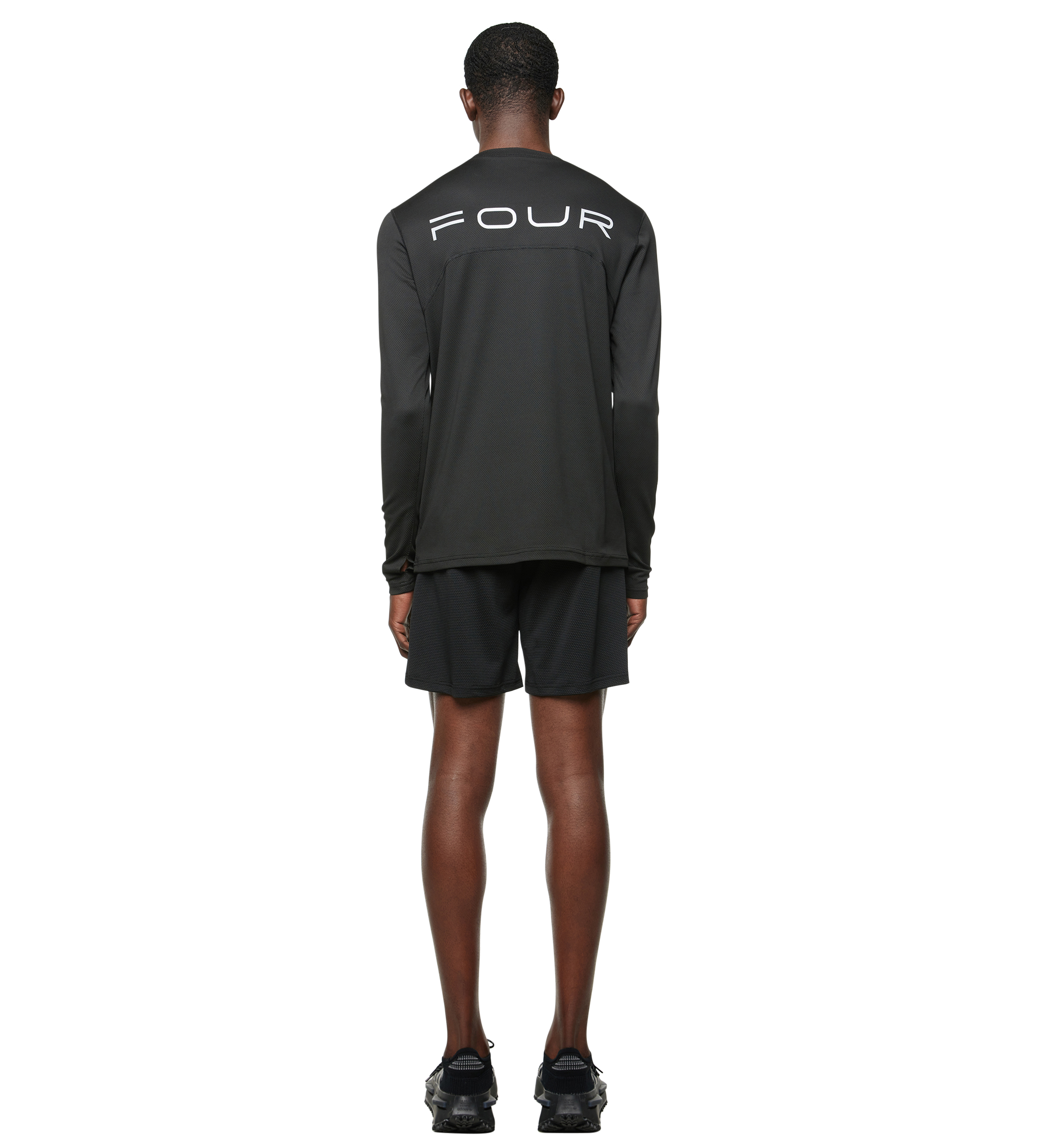 Sportswear Reflective Longsleeve Black