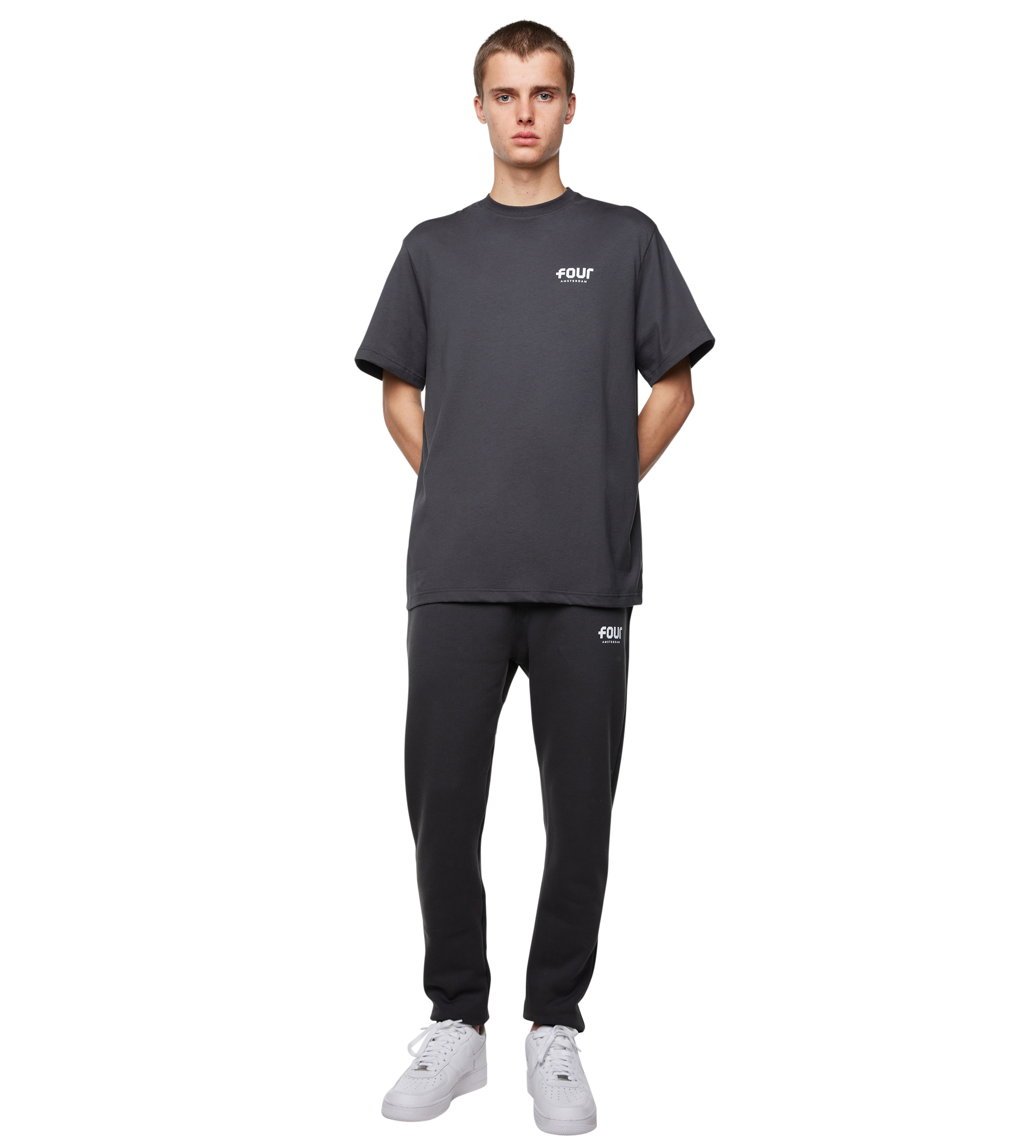 Logo Sweatpants Asphalt