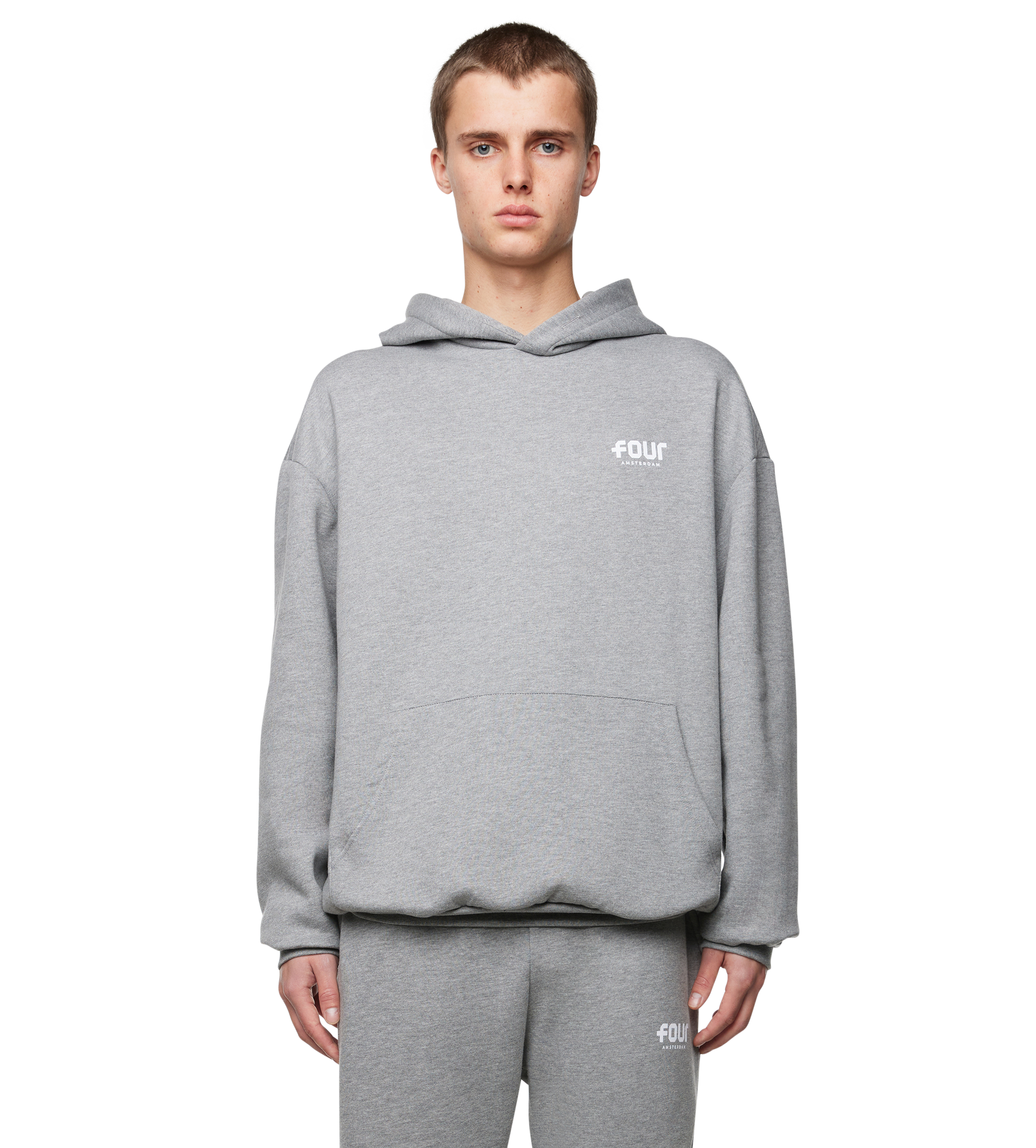 Logo Hoodie Grey