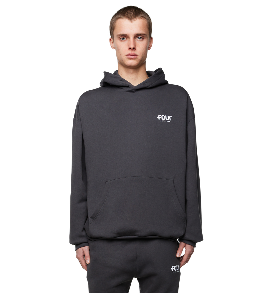 Logo Hoodie Asphalt