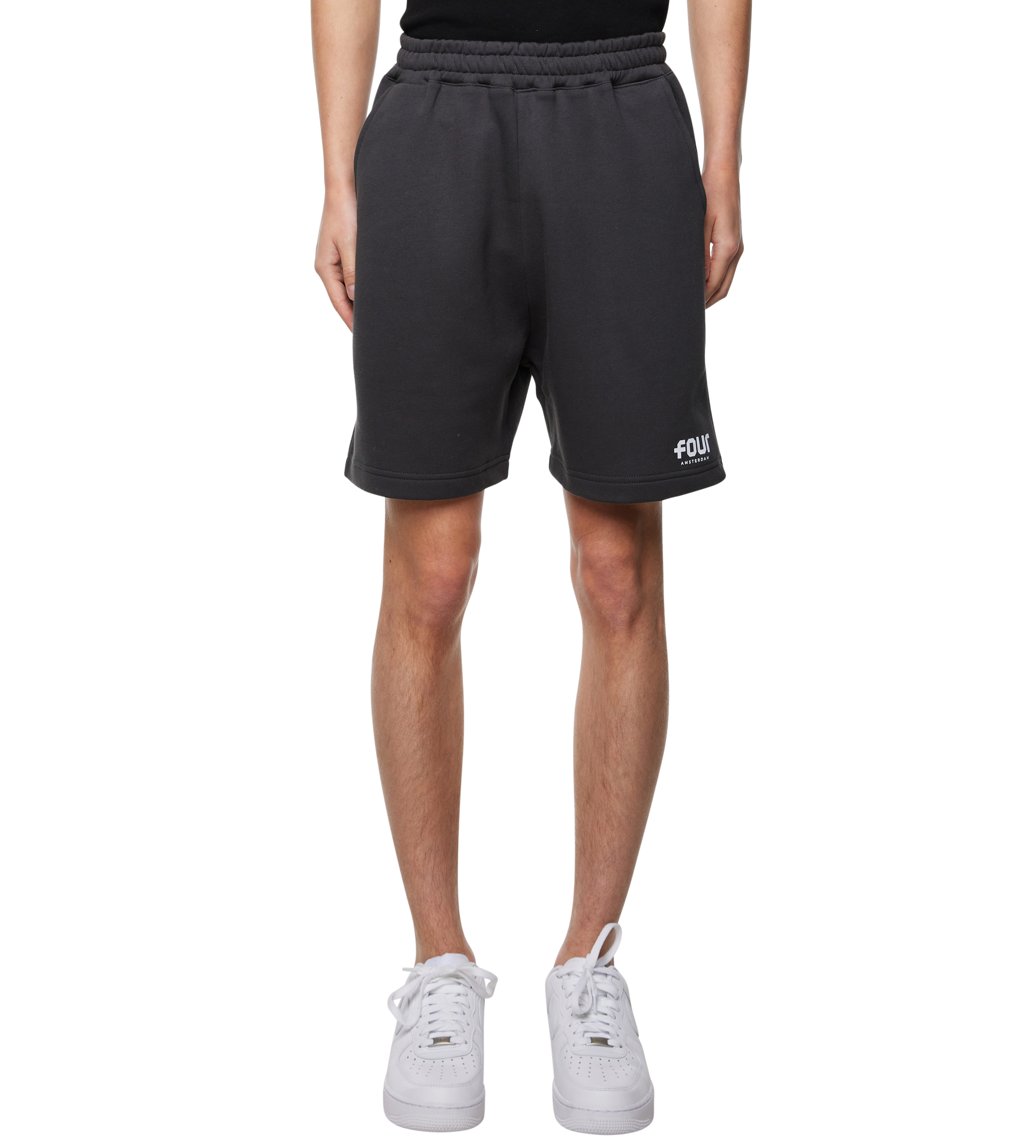 Logo Shorts Asphalt