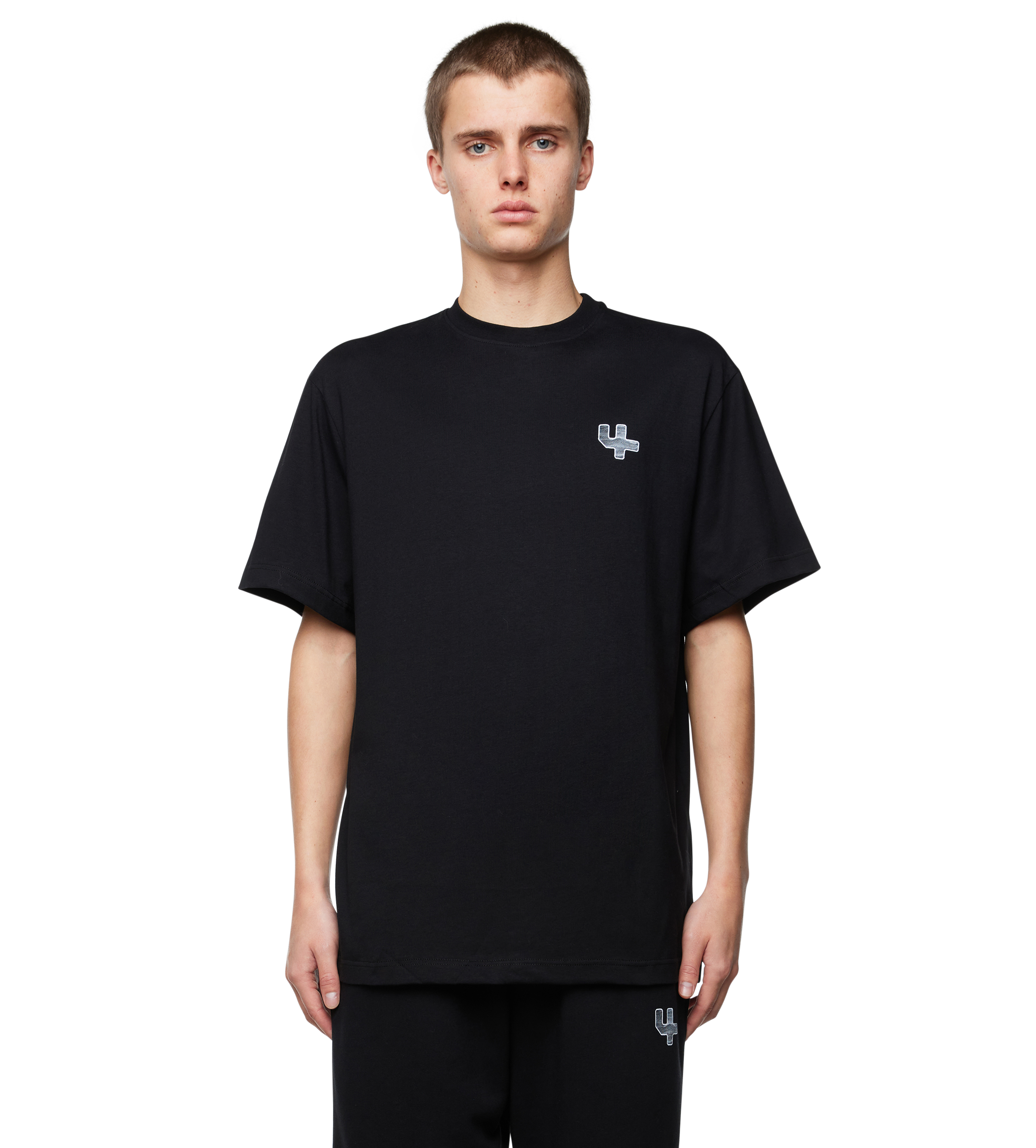 Outline Logo T-shirt Black