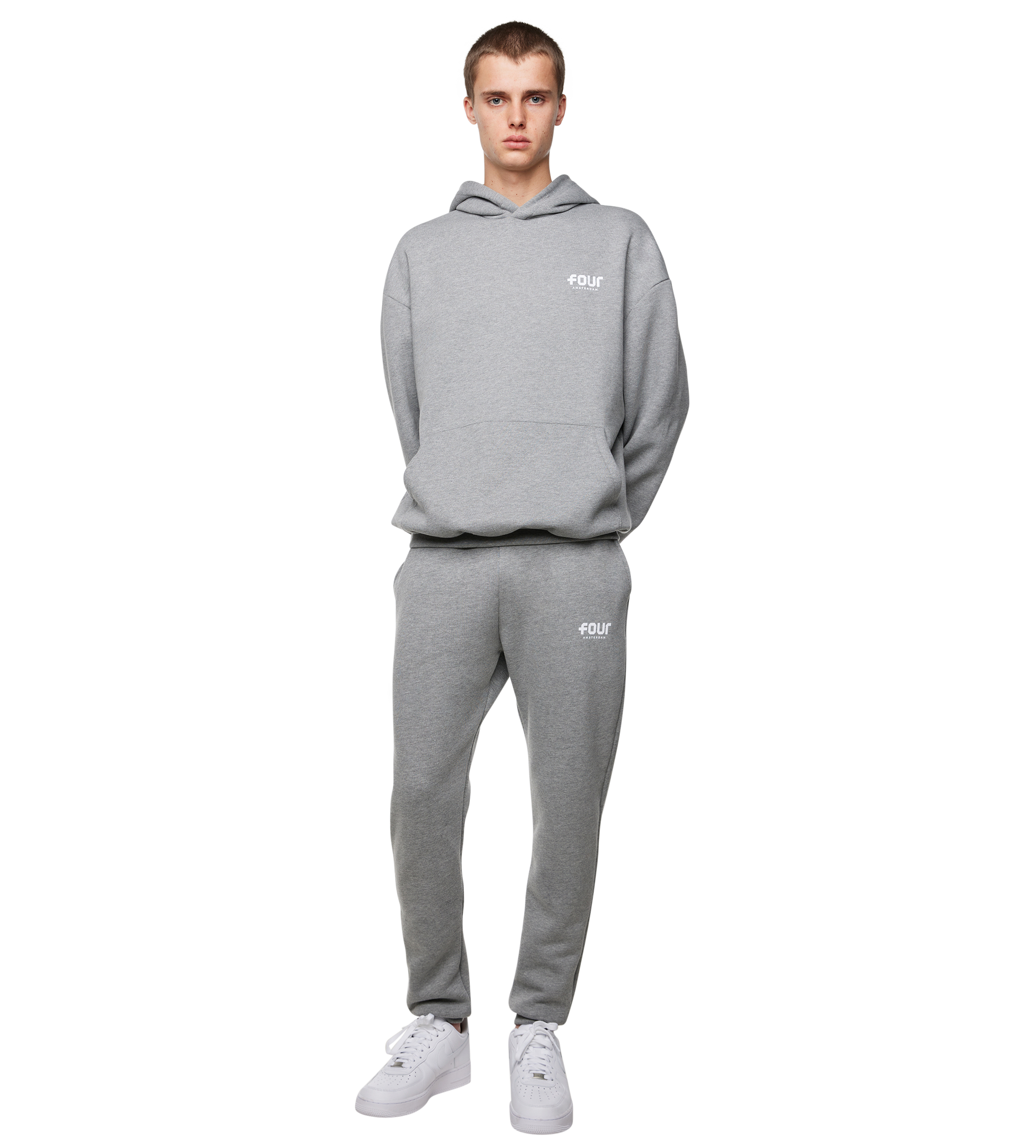 Logo Hoodie Grey