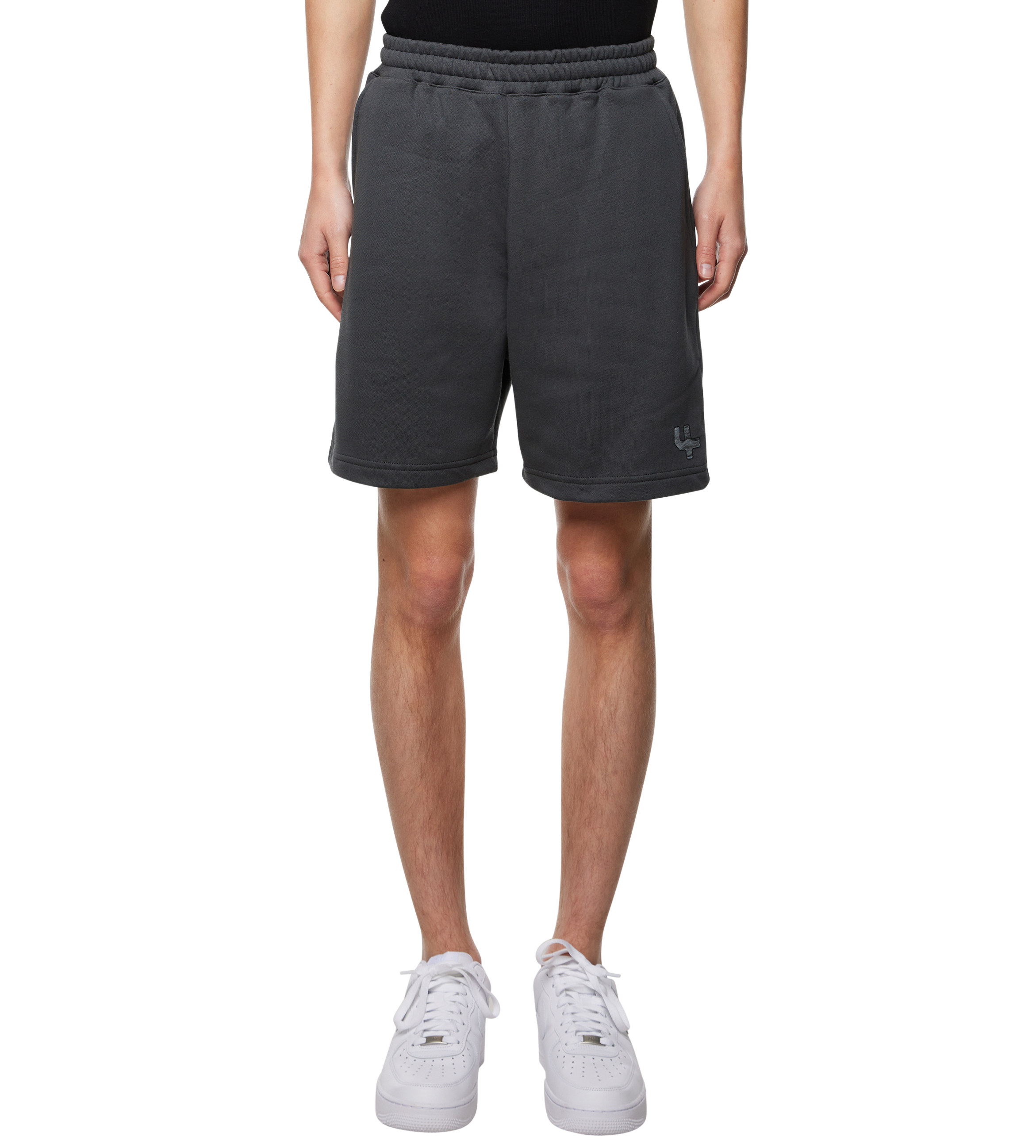 Outline Logo Shorts Black Sand