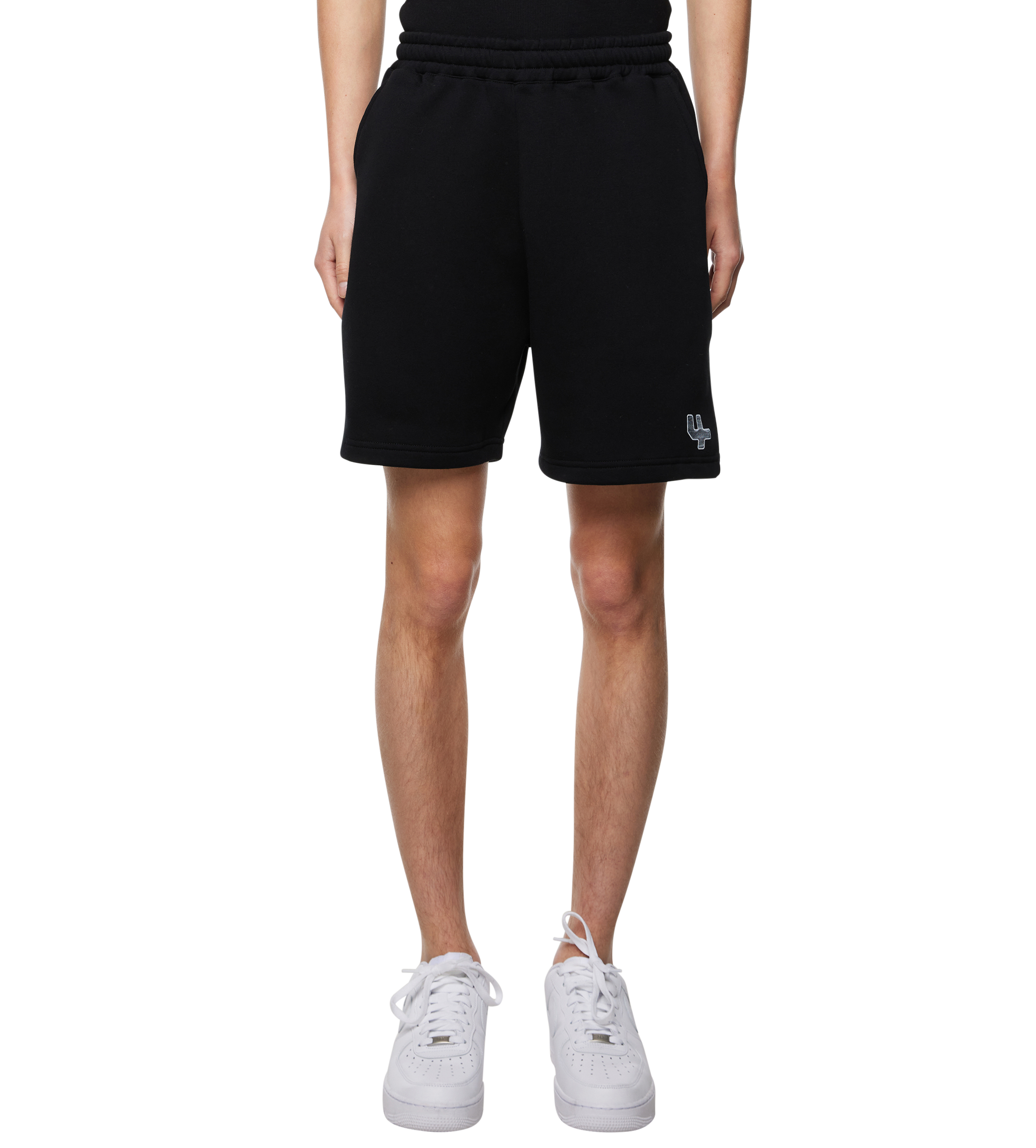 Outline Logo Shorts Black