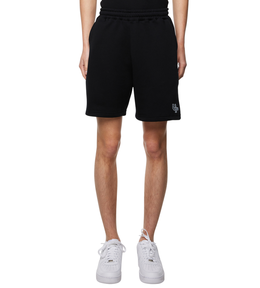 Outline Logo Shorts Black