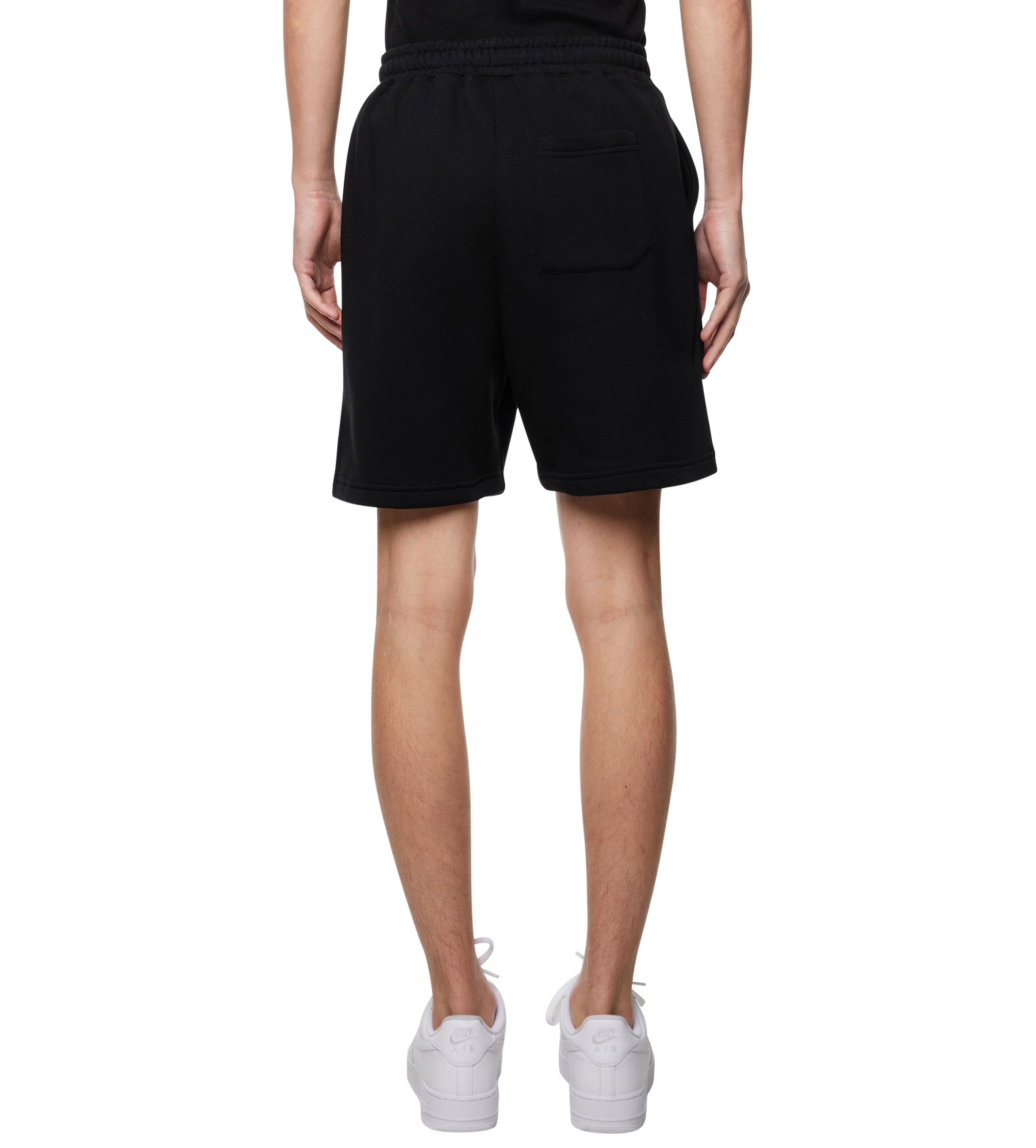 Outline Logo Shorts Black