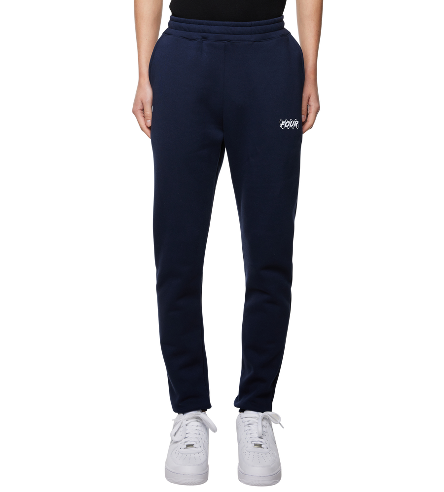 Circles Logo Sweatpants Marine Blue