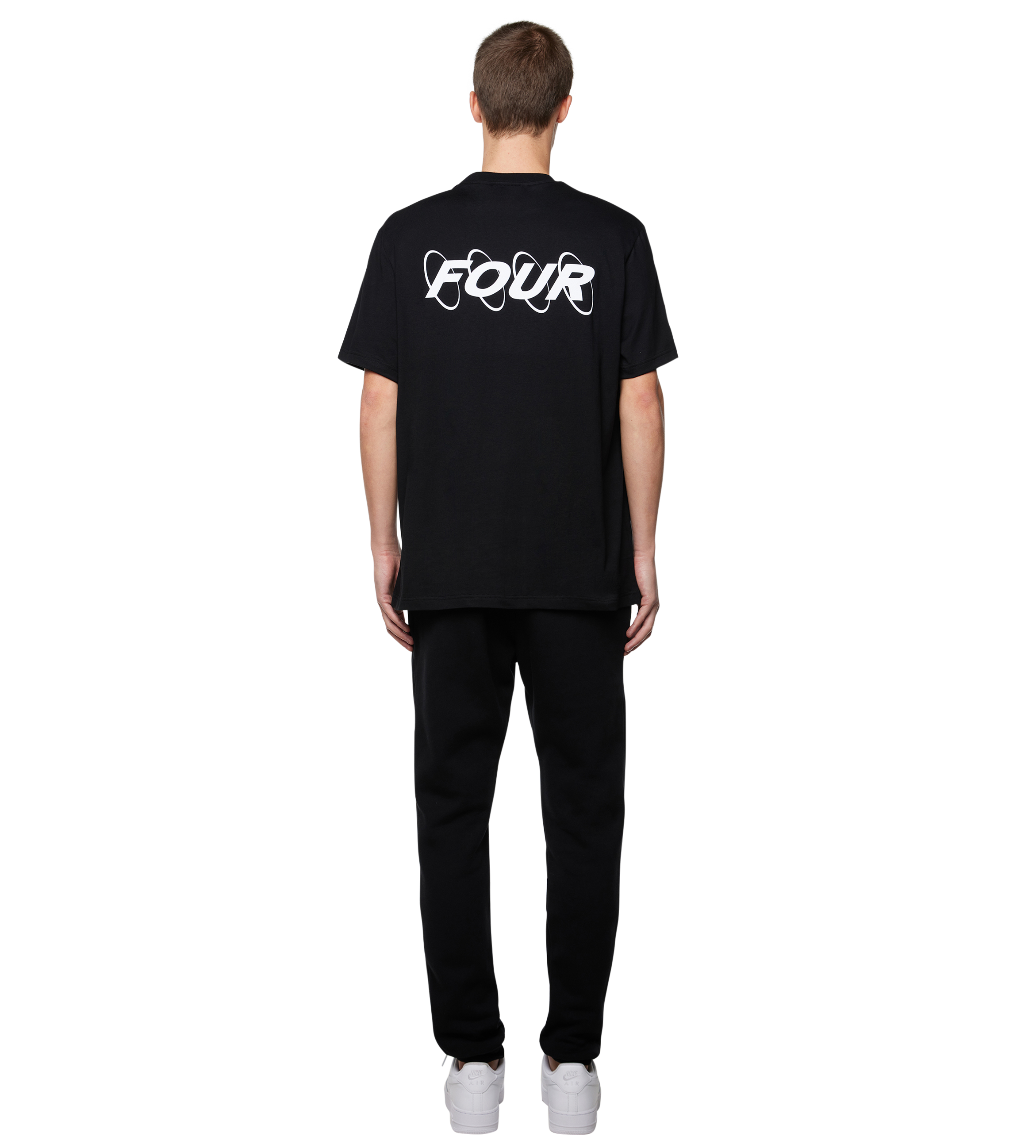 Circles Logo T-shirt Black