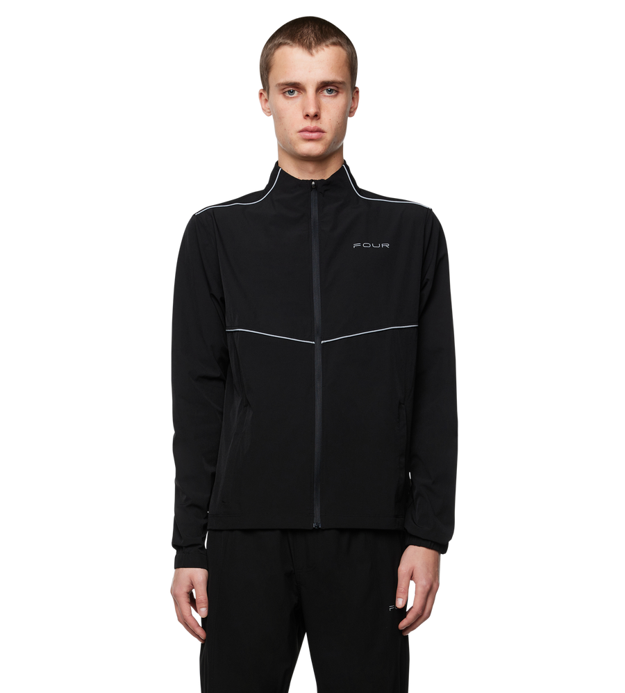 Sportswear Reflective Track Jacket Black