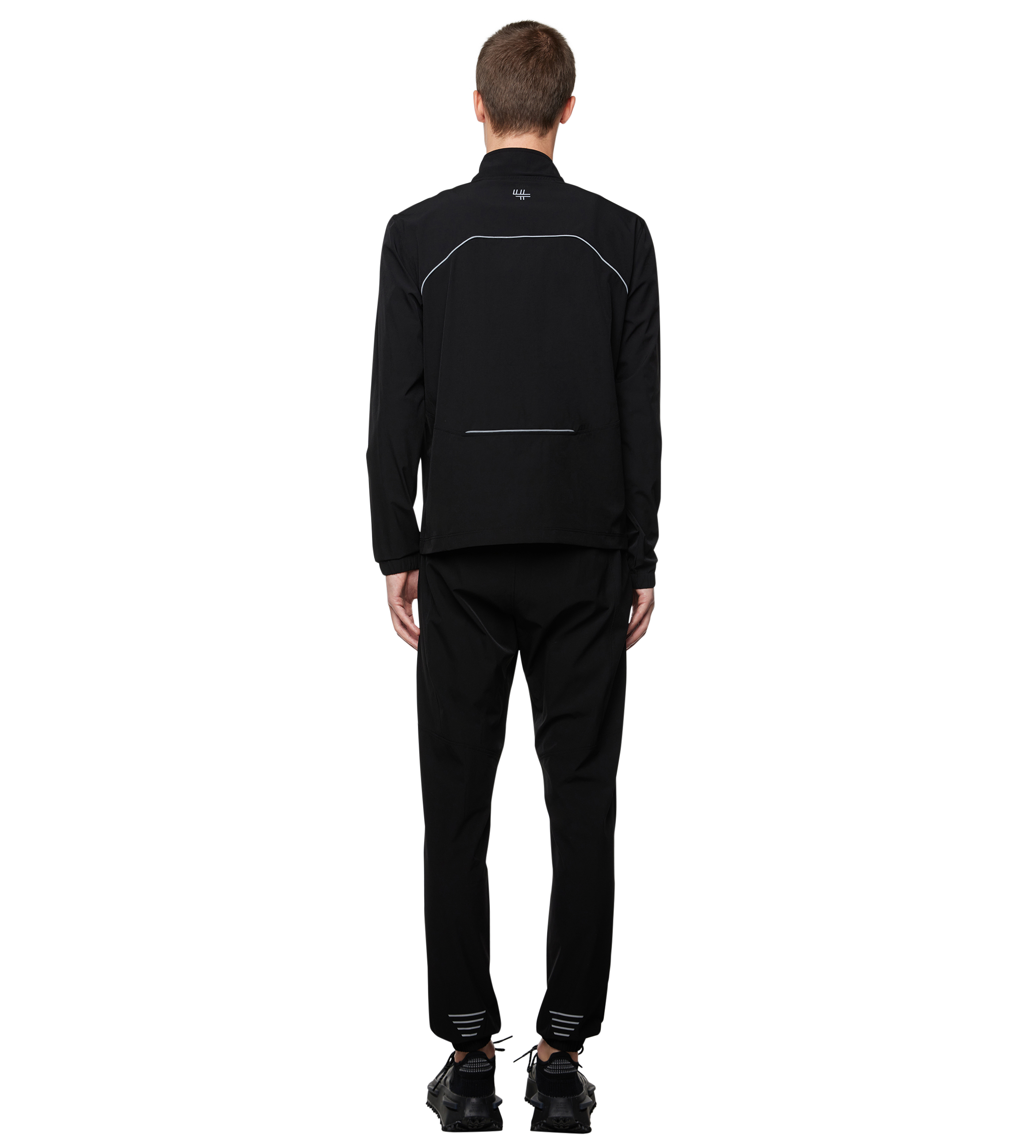 Sportswear Reflective Track Jacket Black