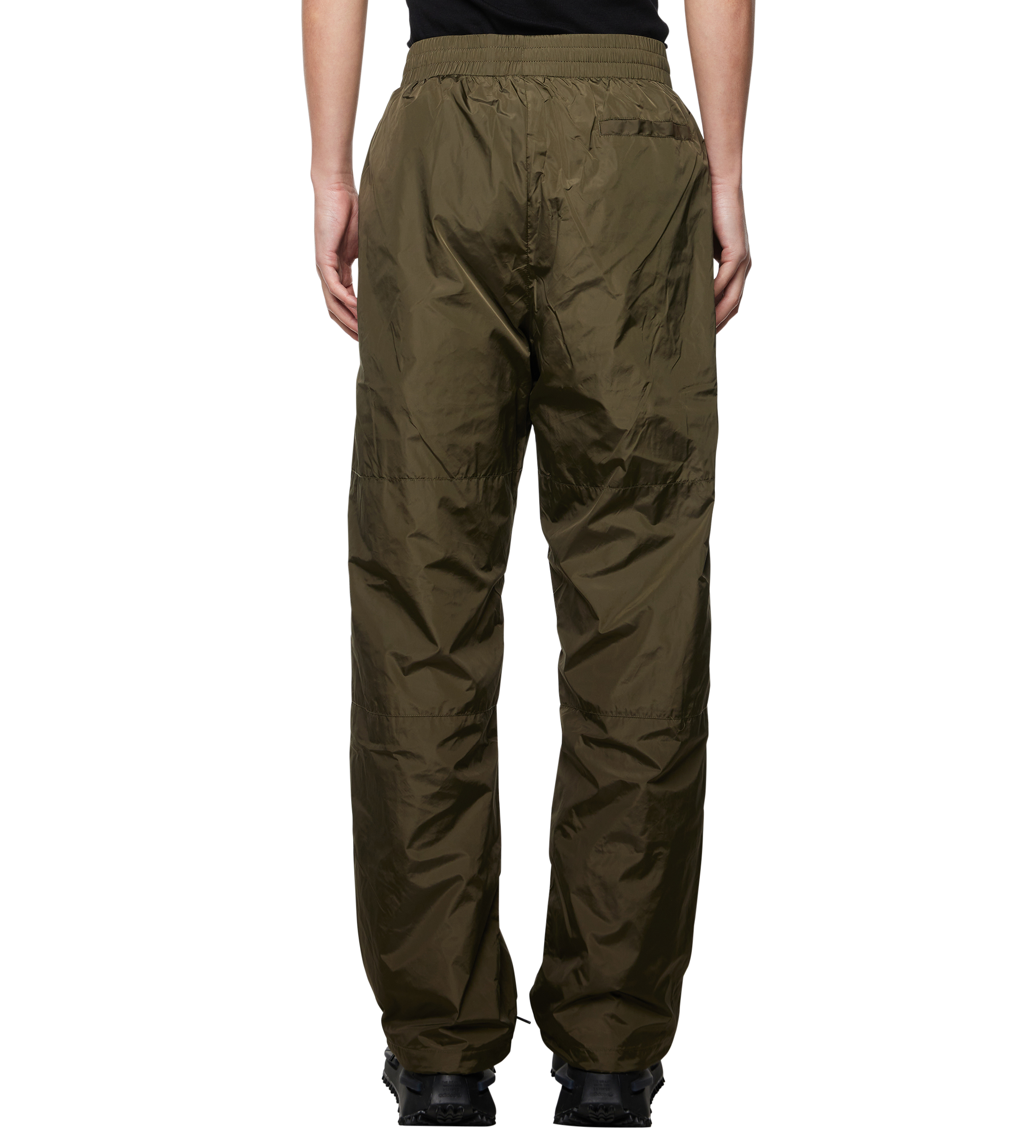 Sport Windbreaker Nylon Pants Moss Green