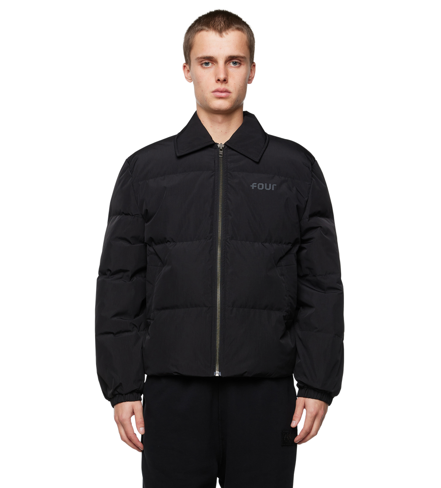 Padded Shirt Puffer Black