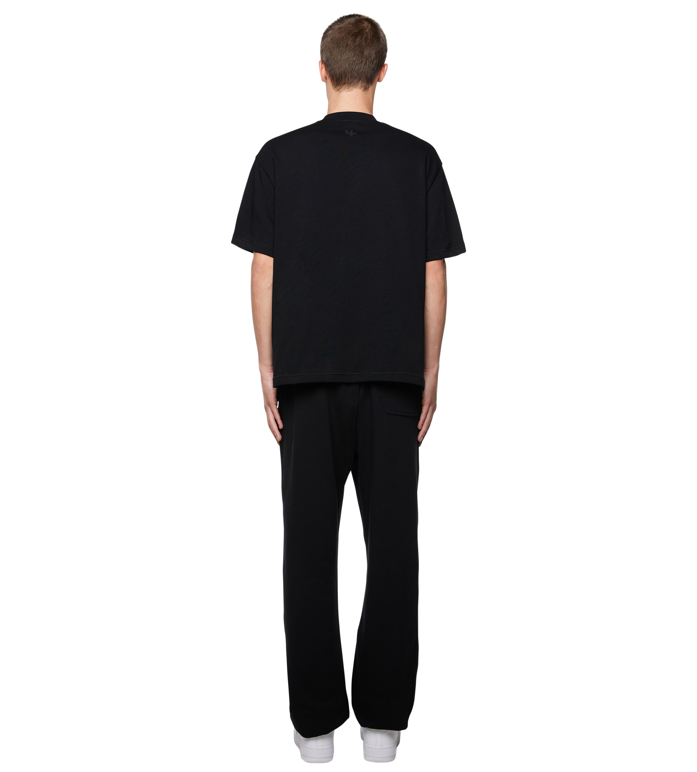 Inside Out Boxy T-shirt Black