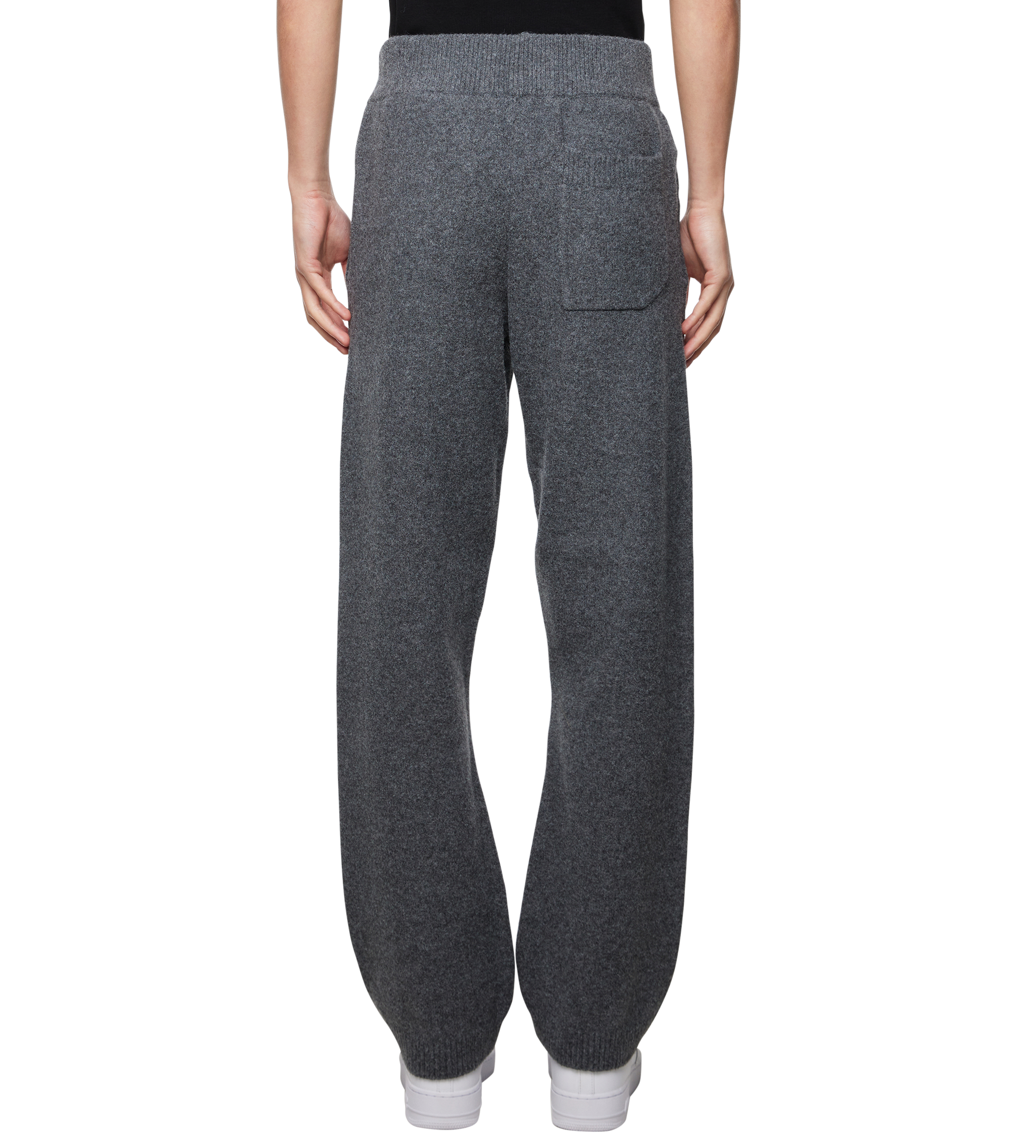 Knitted Pants Dark Grey