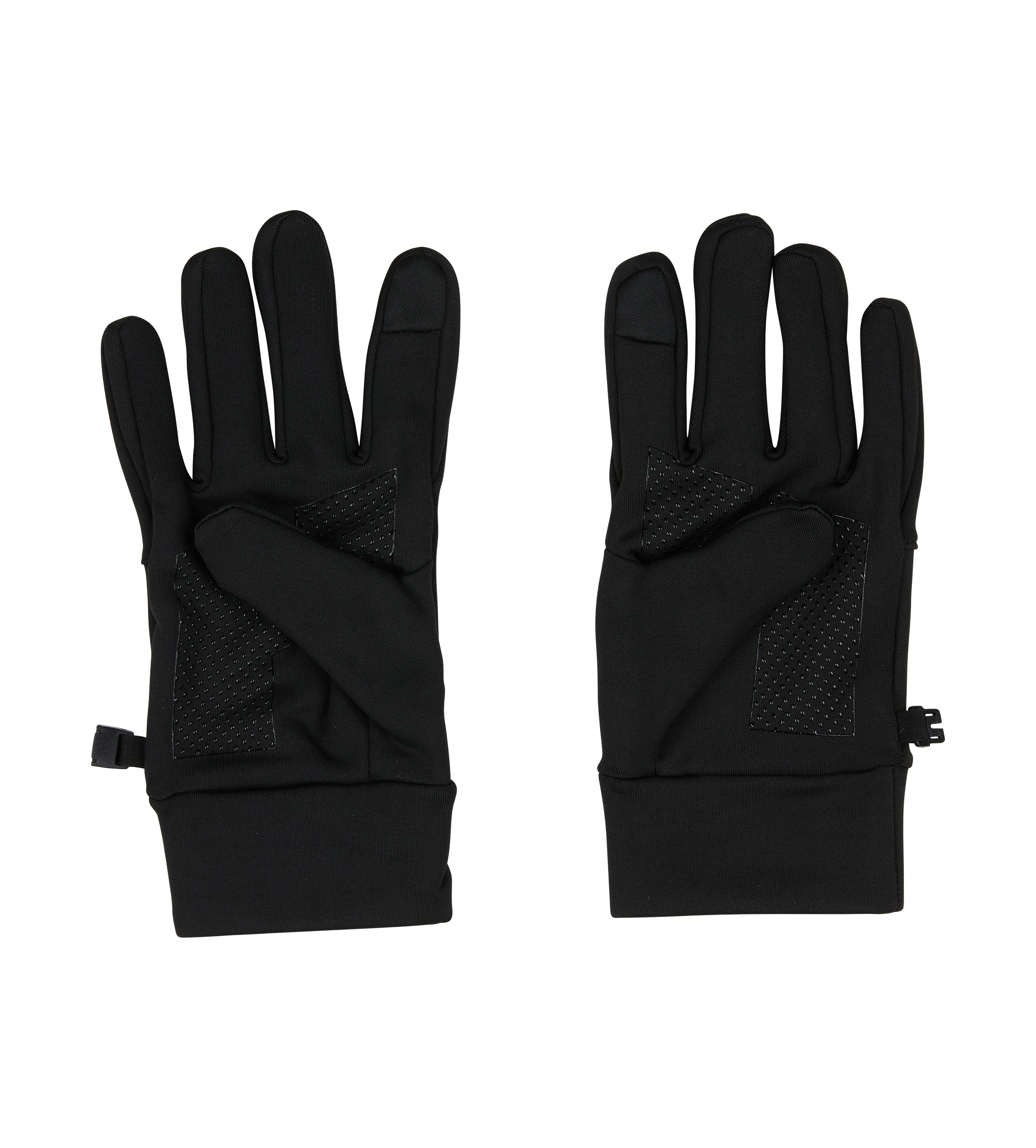 Logo Reflective Gloves Black