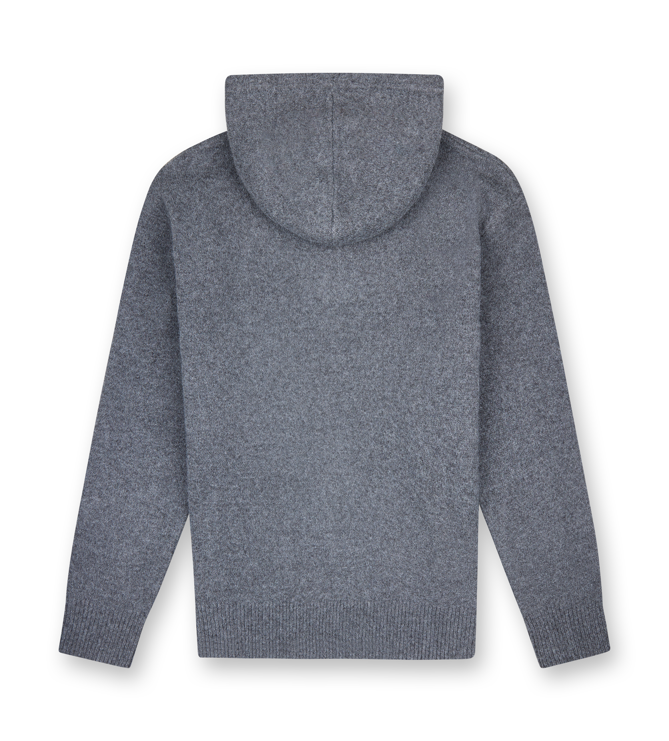 Knitted Hoodie Dark Grey