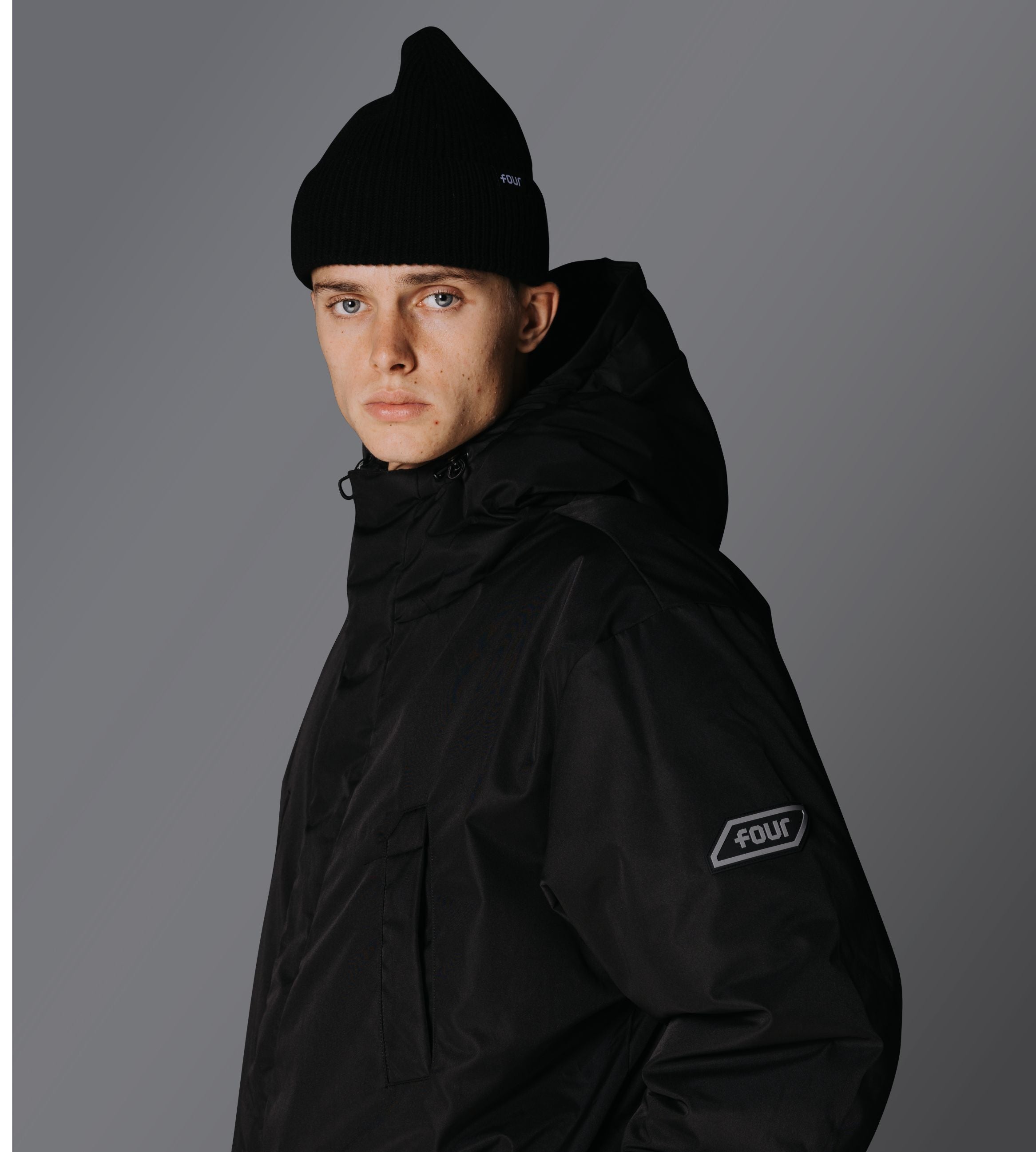 Padded Parka Black