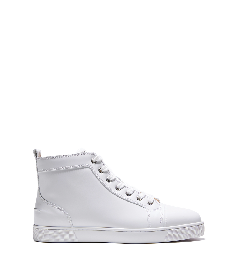 Louis Flat Calf White