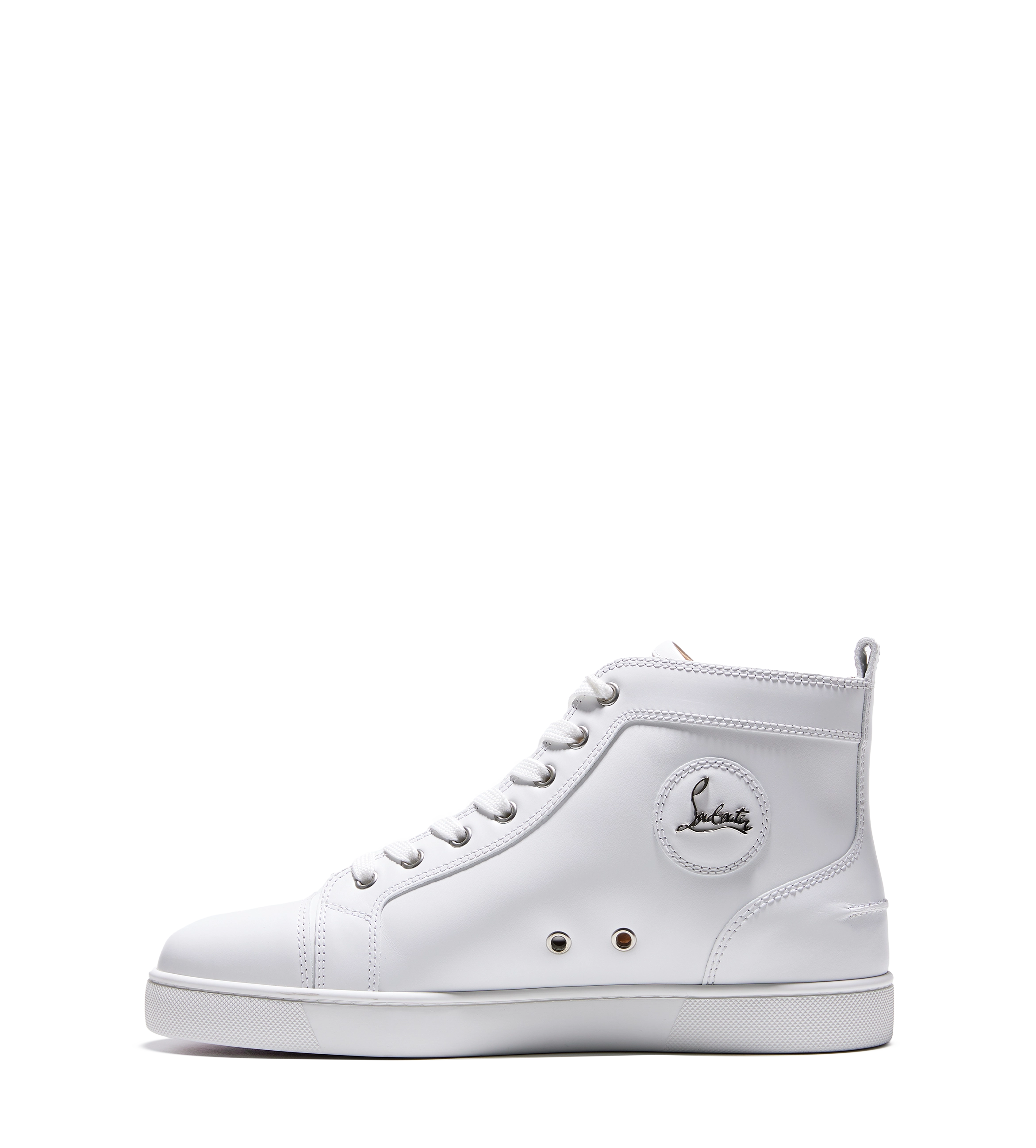 Louis Flat Calf White