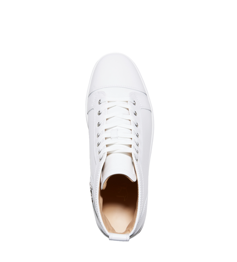 Louis Flat Calf White