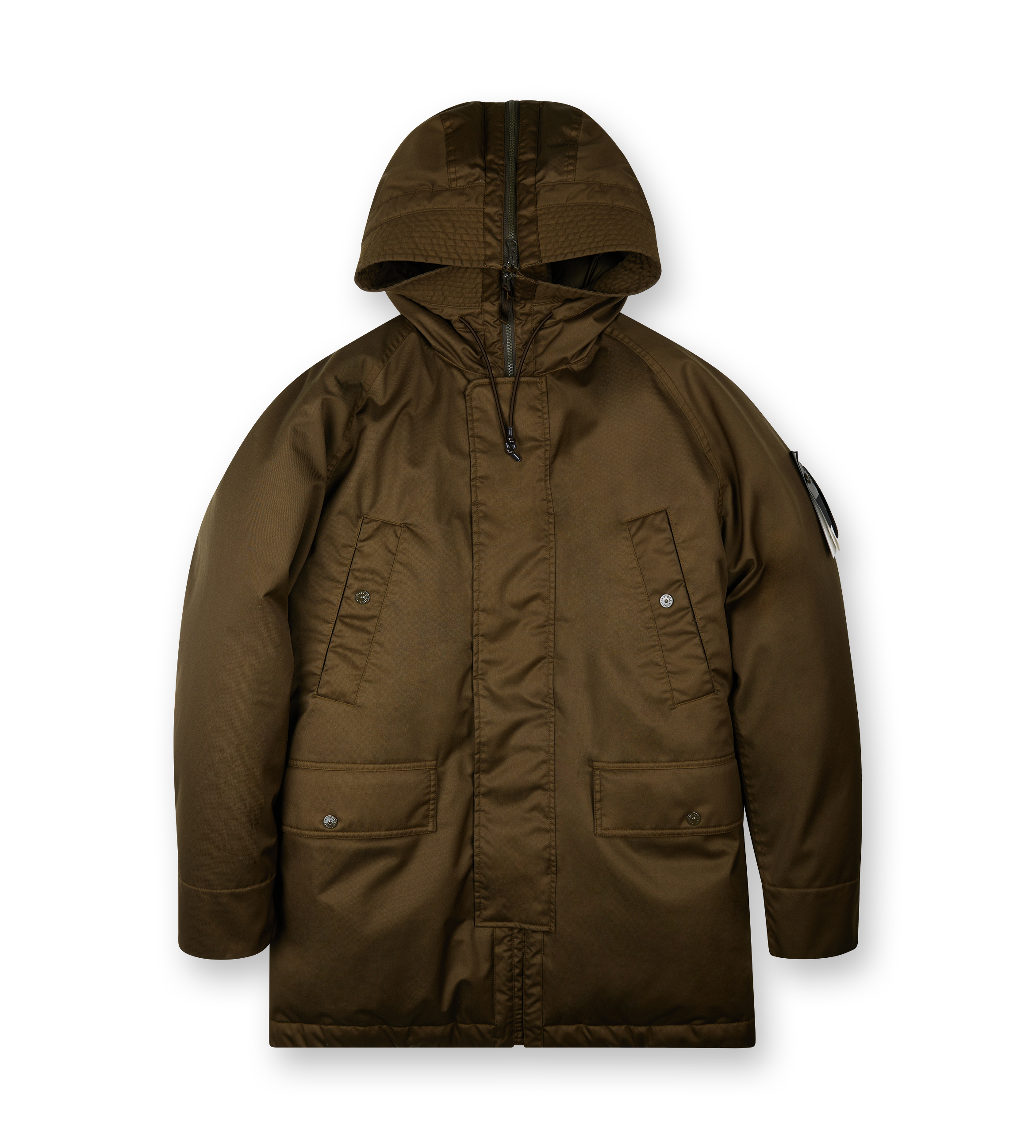 Hooded Parka Green