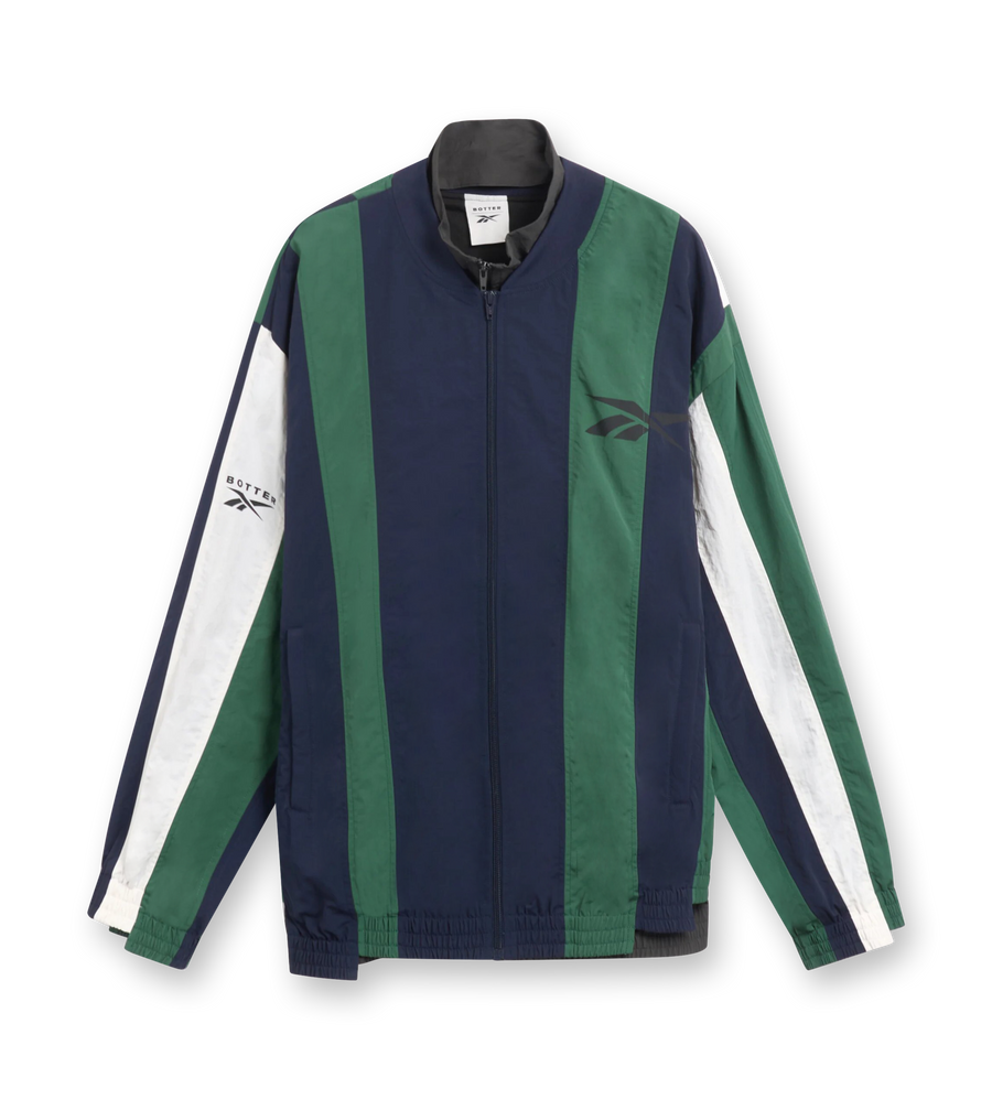 Reebok x Botter Paneled Track Jacket Navy Forest Green