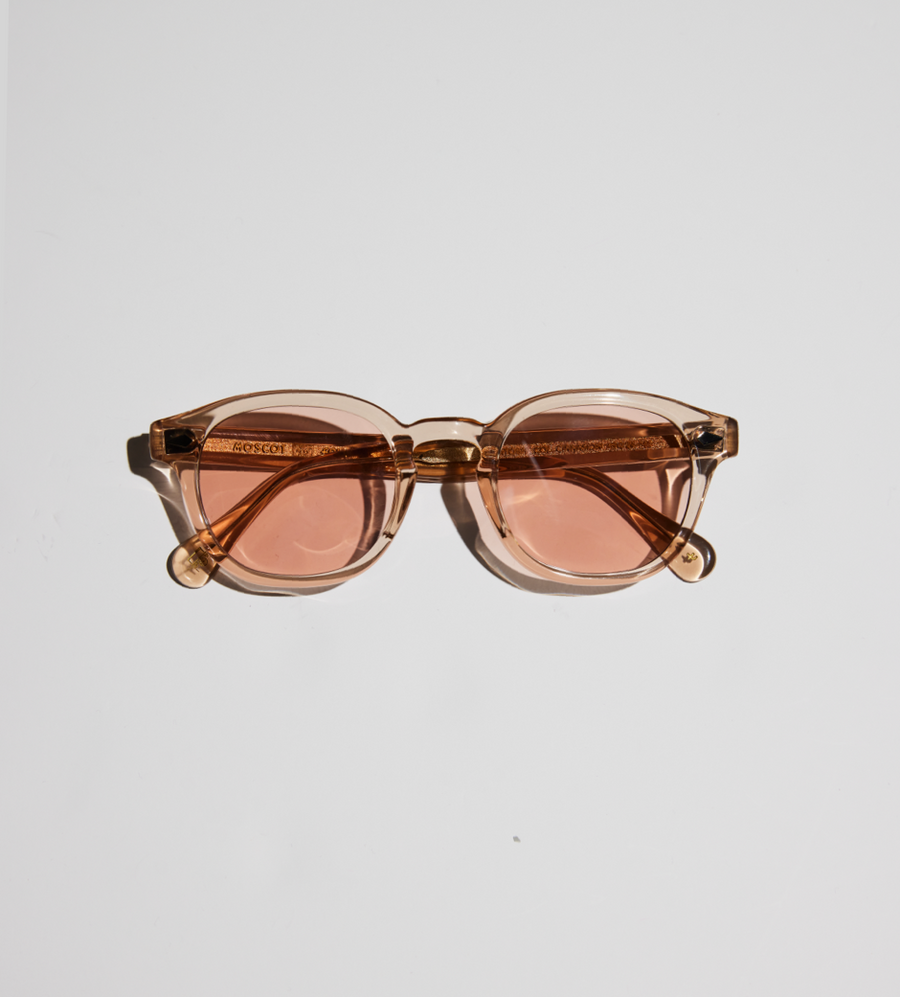 FOUR x Moscot Lemtosh Sunglasses NY Rose