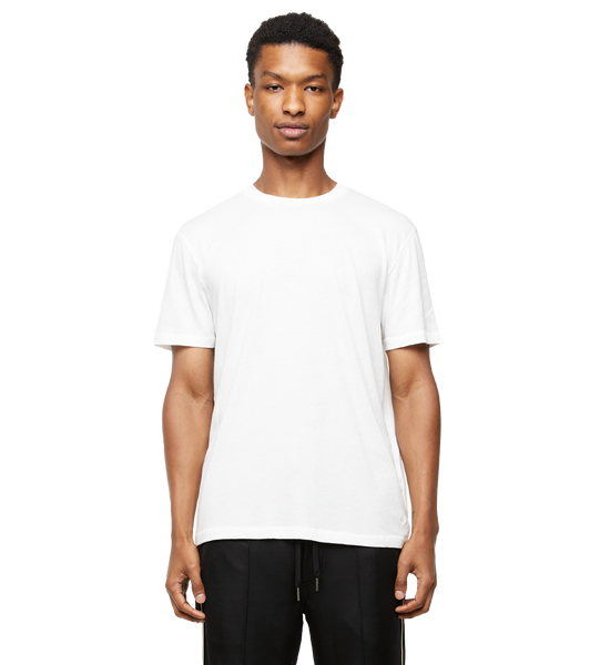 Mélange-effect T-shirt White